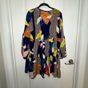 Long sleeve summer dress